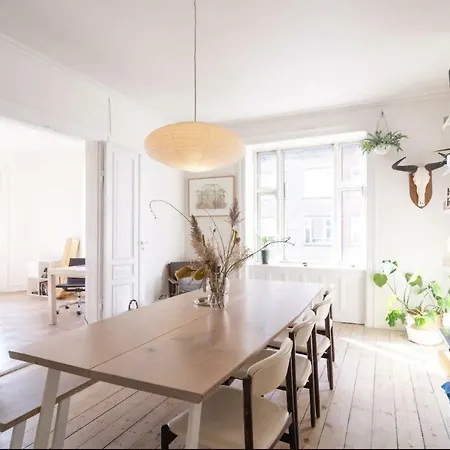 Bright, Comfortable Family Retreat In Fun Norrebro Apartamento